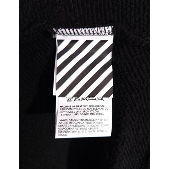 Off-White Black Hands and Planet Sweatshirt Large New Virgil Abloh - Picture 13 of 16
